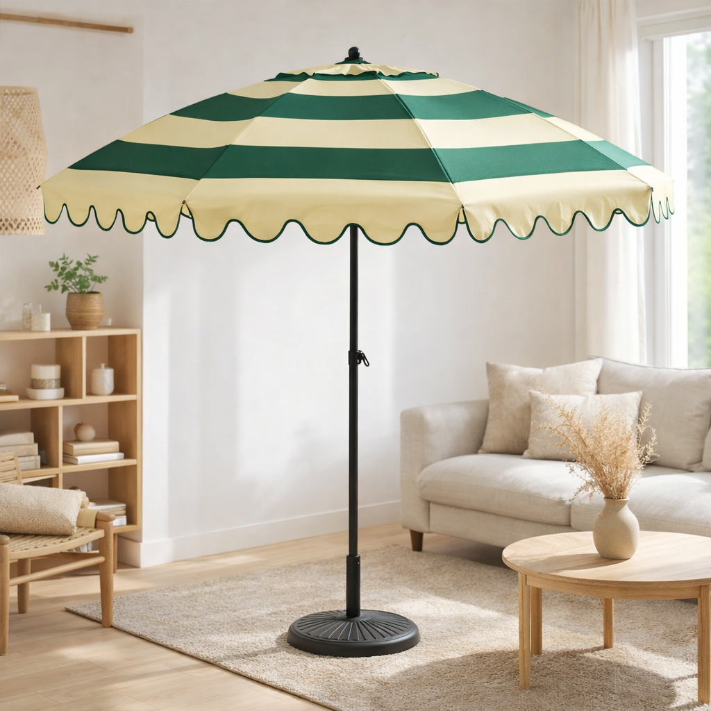 Parasol Vert en situation