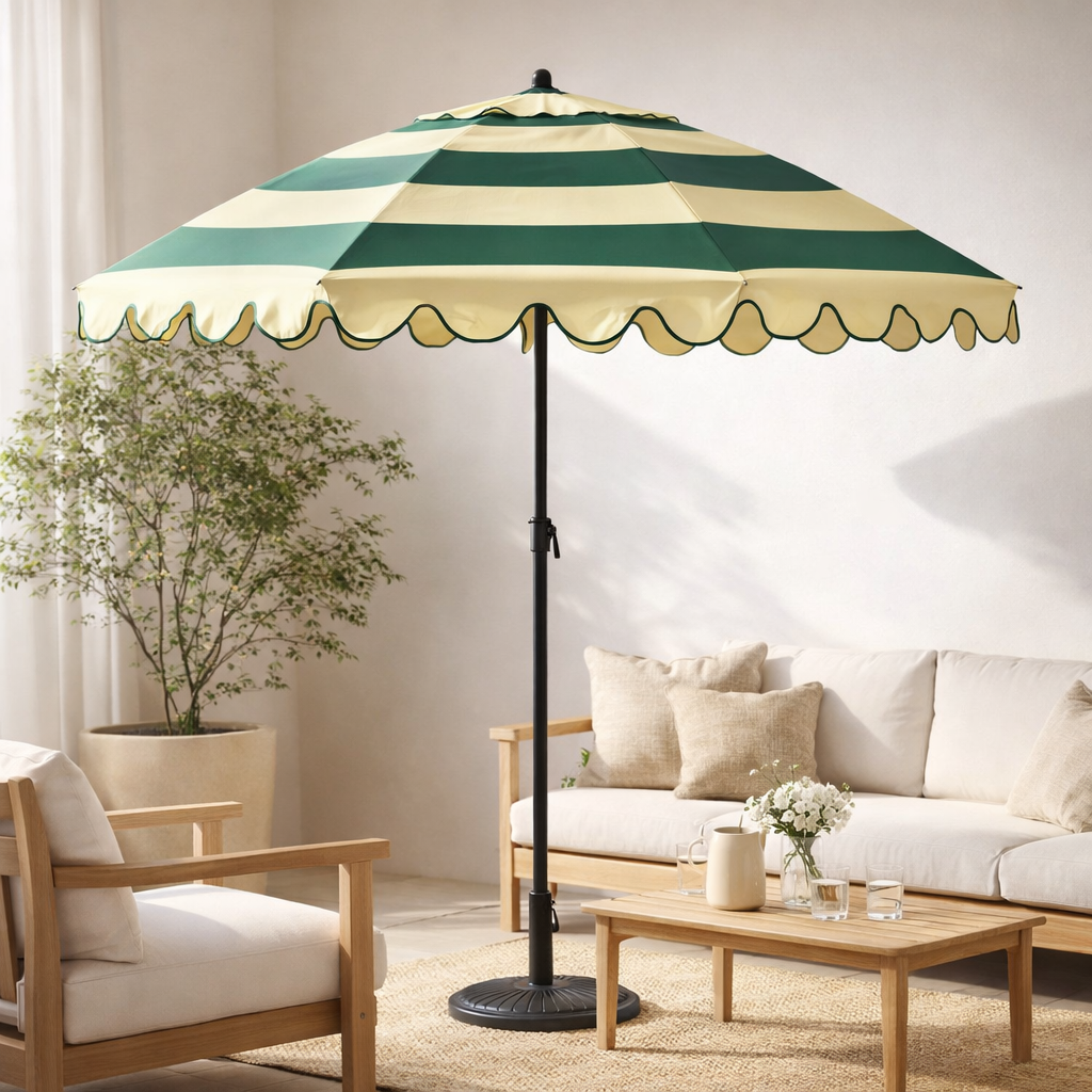 Parasol Vert en situation