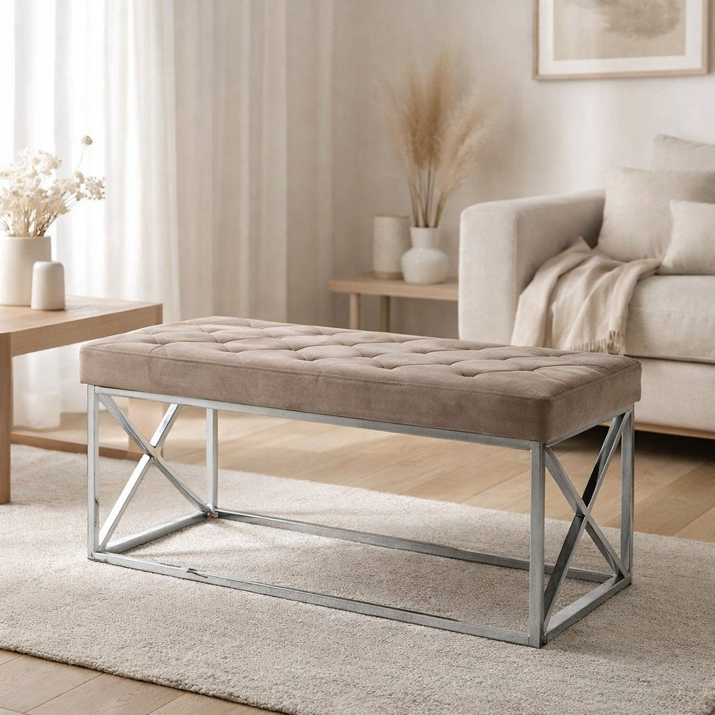 Velours VERA - Taupe en situation