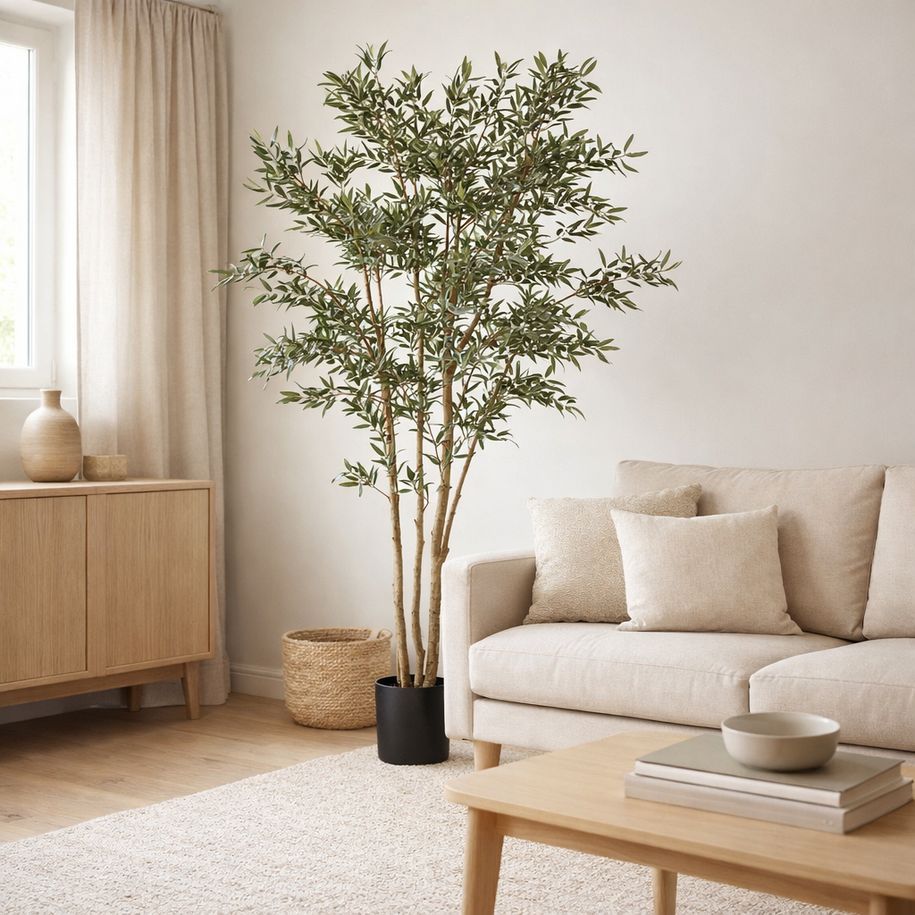 Plante artificielle Vert en situation