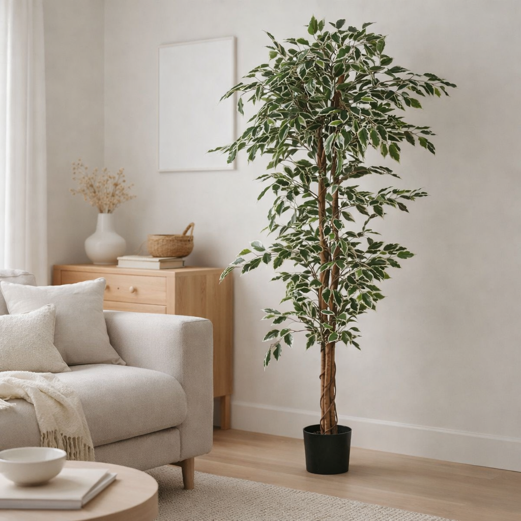 Plante artificielle Ficus Vert en situation
