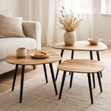 Ensemble de tables d'appoint Jailey Brown en situation