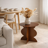 Table d'appoint Rafi Marron en situation