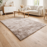 Tapis Moelleux Taupe 160x230CM en situation