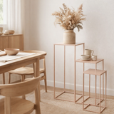 Ensemble de tables d'appoint Quinty Rose en situation