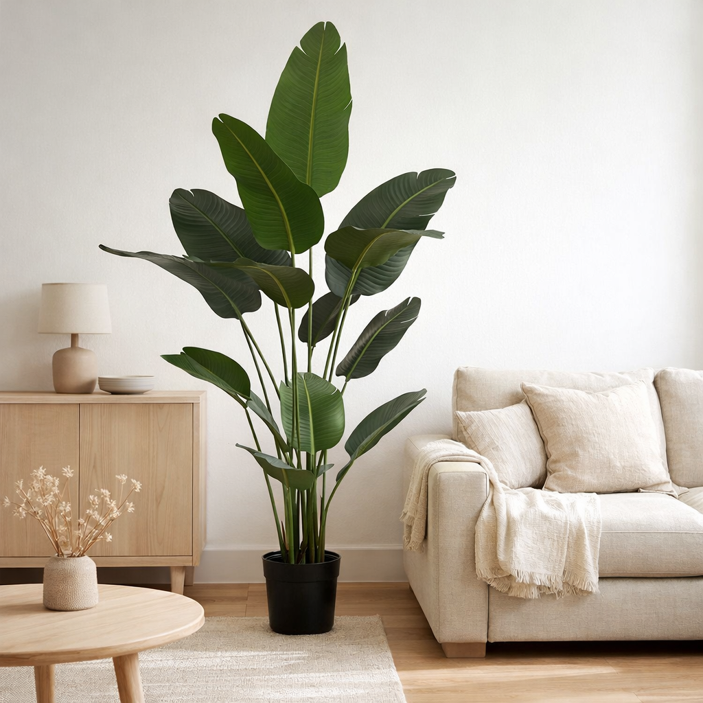 Plante artificielle Vert en situation
