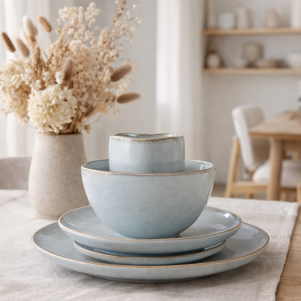 Service de table Tabo Gris en situation