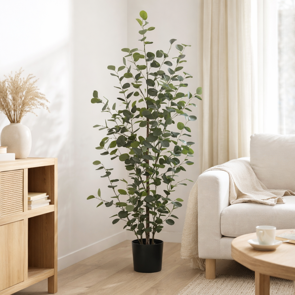 Plante artificielle Vert en situation