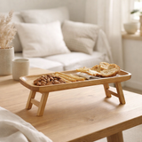 Plateau Duko marron foncé en situation