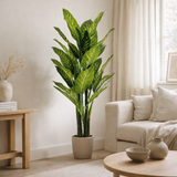 Plante artificielle Dieffenbachia Vert en situation