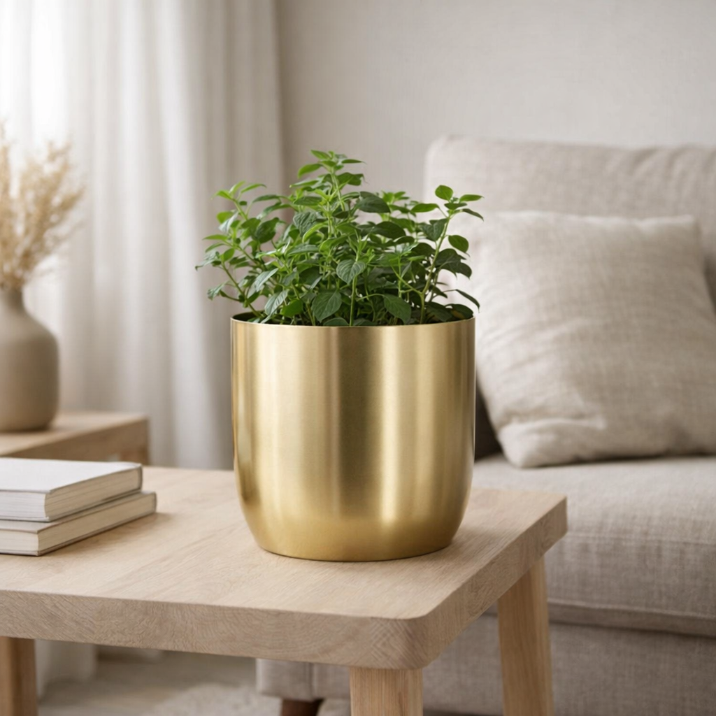 Pot de fleurs à l'intérieur d'Alano Gold en situation