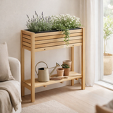 Jardinière à l'extérieur de Glenwood Brown en situation