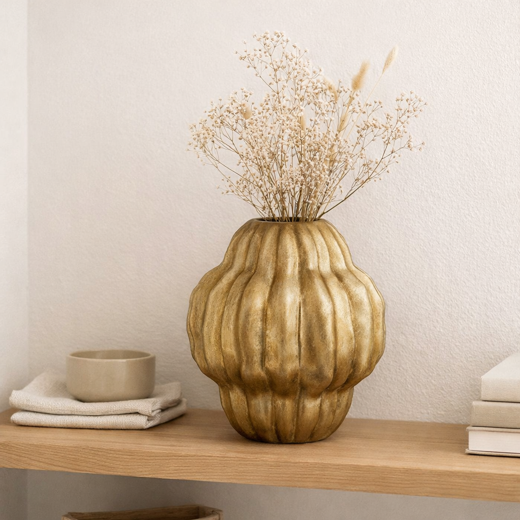 Vase Altea Or en situation