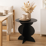 Table d'appoint Rafi Noir en situation