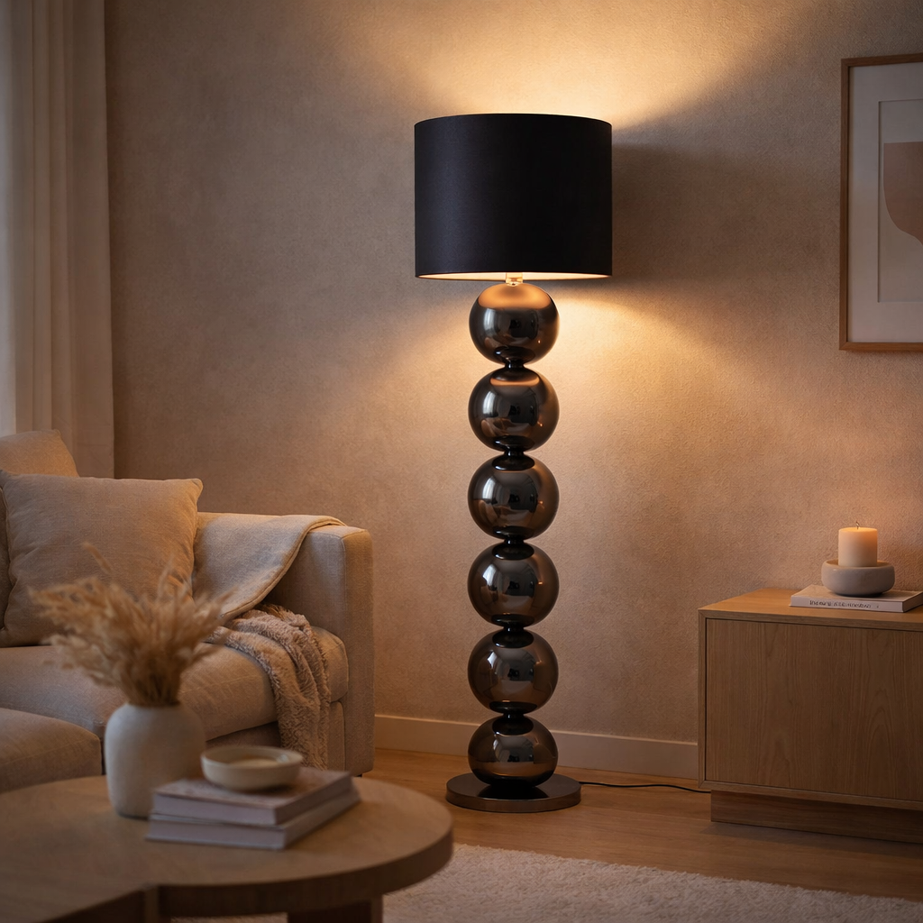 Lampe Ampoule XL - Anthracite en situation