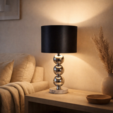 Lampe Mini Ampoule Chrome en situation