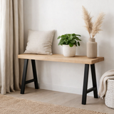 Banc Plano Marron clair en situation