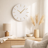 Horloge murale Brixen Blanc en situation