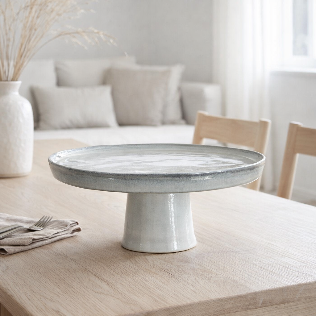 Présentoir à gâteaux Tabo Gris en situation