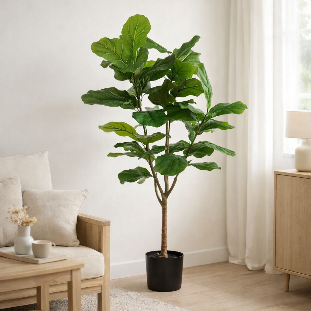 Plante artificielle Ficus Vert en situation