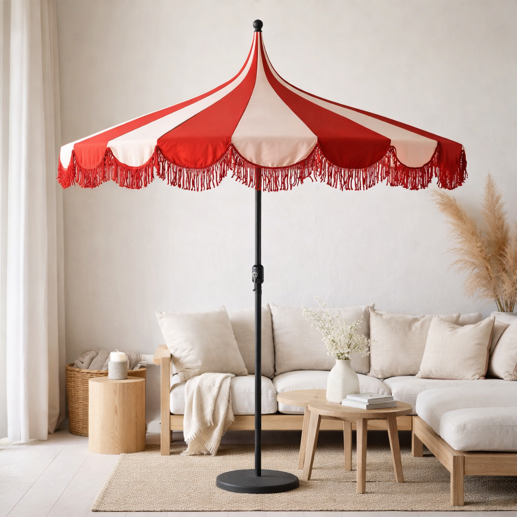 Parasol Kim Rood en situation