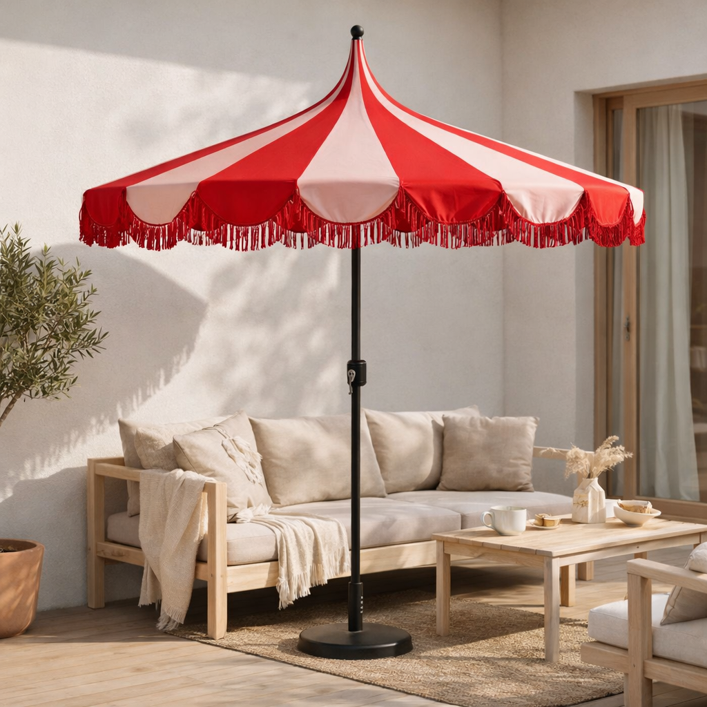 Parasol Kim Rood en situation