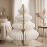 Sapin de Noël décoratif Blanc en situation