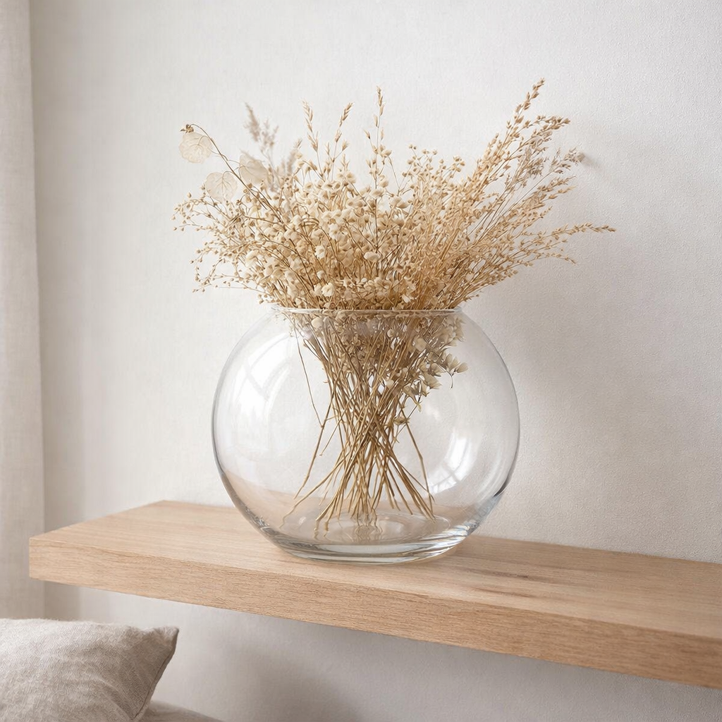 Vase Babet Transparent en situation