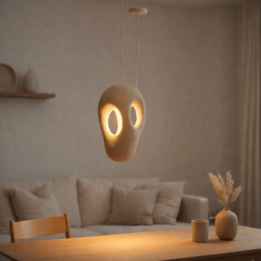 Lampe suspendue qui | 43 cm en situation