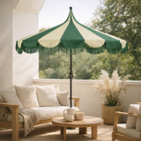 Parasol Kim Vert foncé en situation