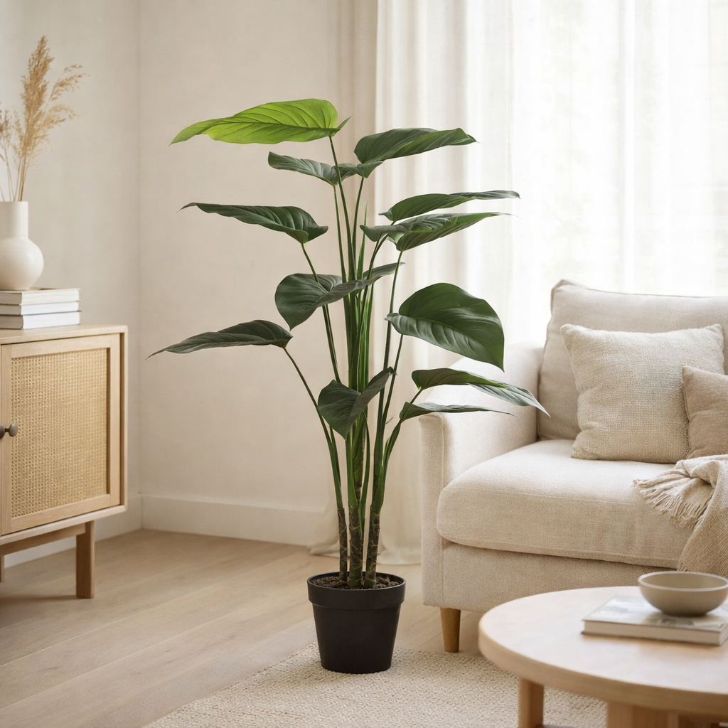 Plante artificielle Vert en situation