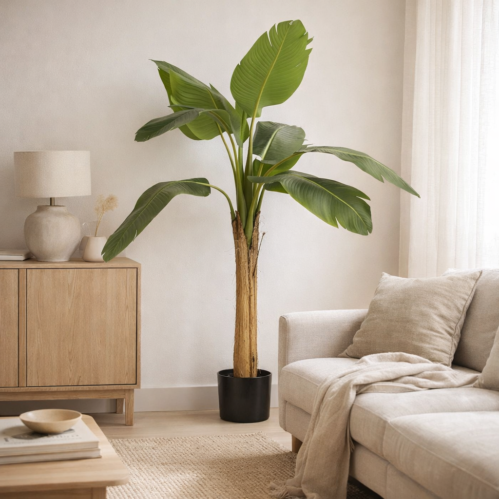 Plante artificielle Vert en situation