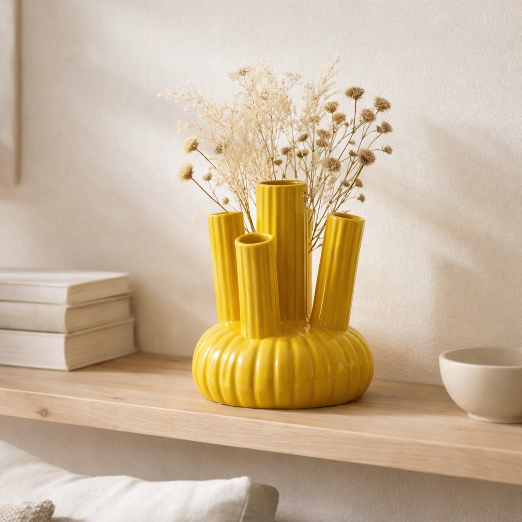 Vase Felipe Jaune en situation