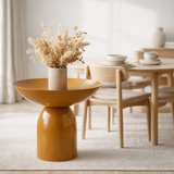 Table d'appoint Célise Marron en situation