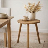 Table d'appoint Bold Marron en situation