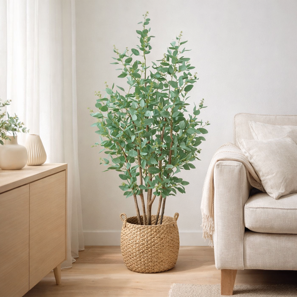 Plante artificielle Vert en situation