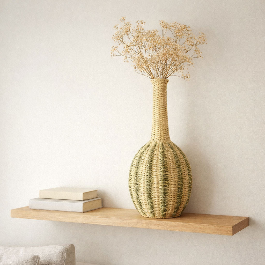 Vase Jaune clair en situation