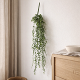 Plante artificielle suspendue Vert en situation