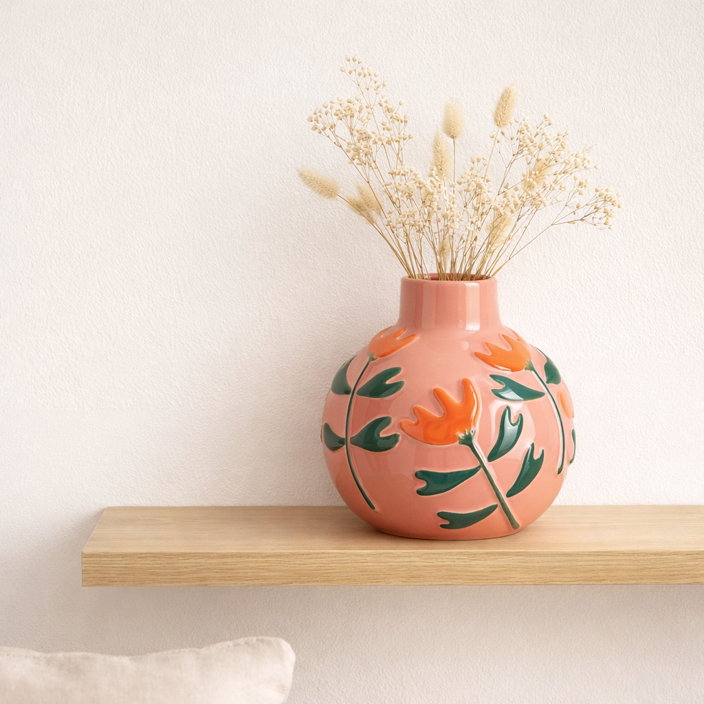 Vase Ava Rose en situation