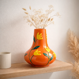 Vase Ava Orange en situation