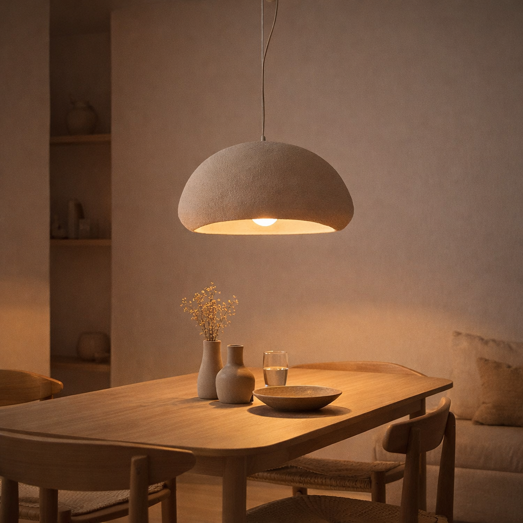 Lampe suspendue Haku | 40 cm en situation