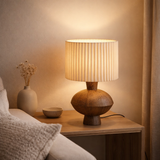 Lampe de table Frey Marron en situation