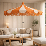 Parasol Kim Oranje en situation