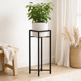 Support pour plantes Ascot Noir en situation