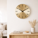 Horloge murale Brixen Or en situation