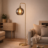 Lampadaire Xandy Doré en situation