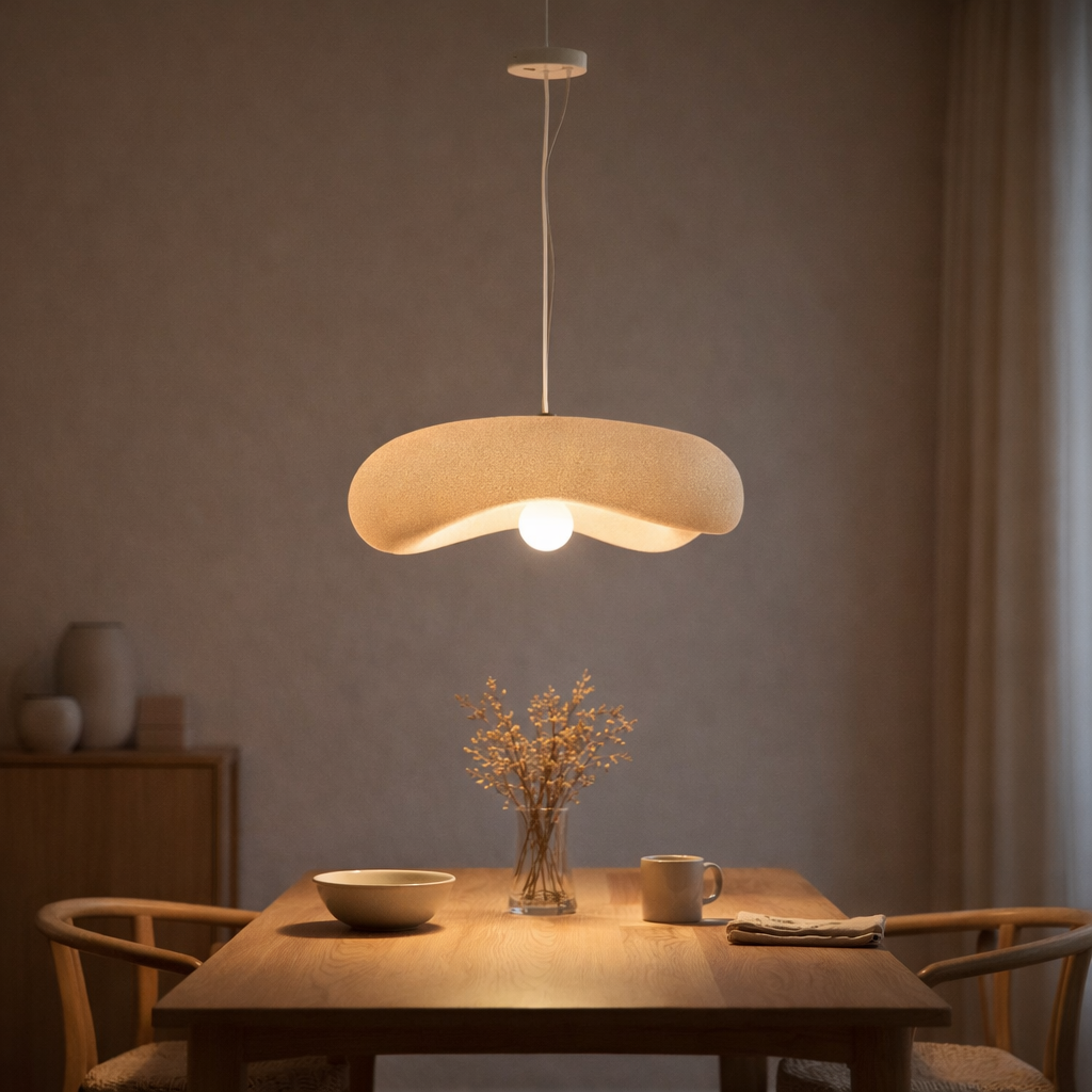 Lampe suspendue Hana | 60 cm en situation