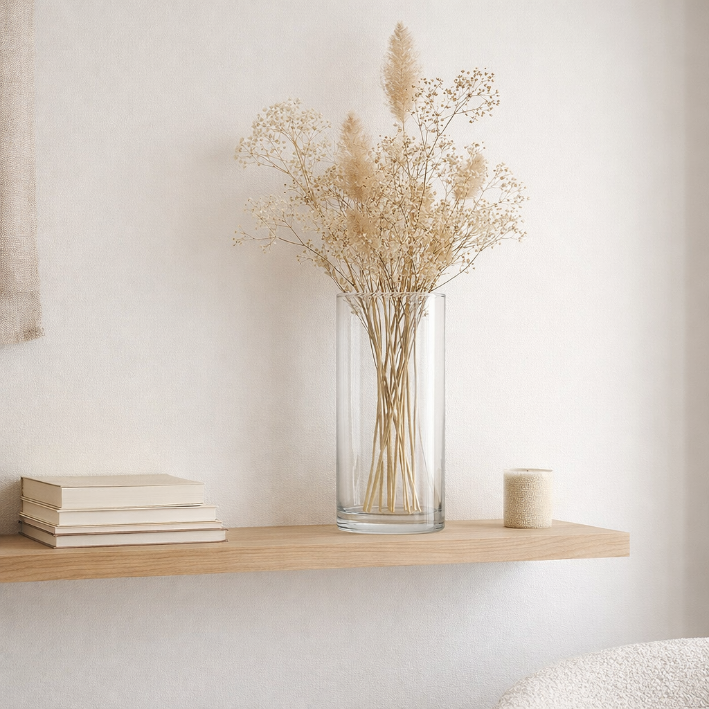 Vase Carly Transparent en situation