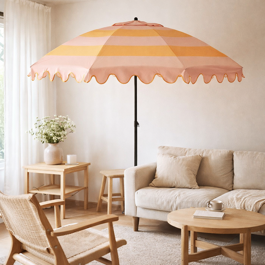 Parasol Jaune en situation