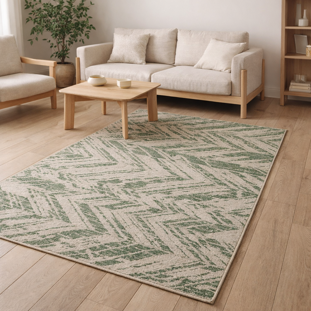 Tapis Evora Agave 120 x 170 en situation